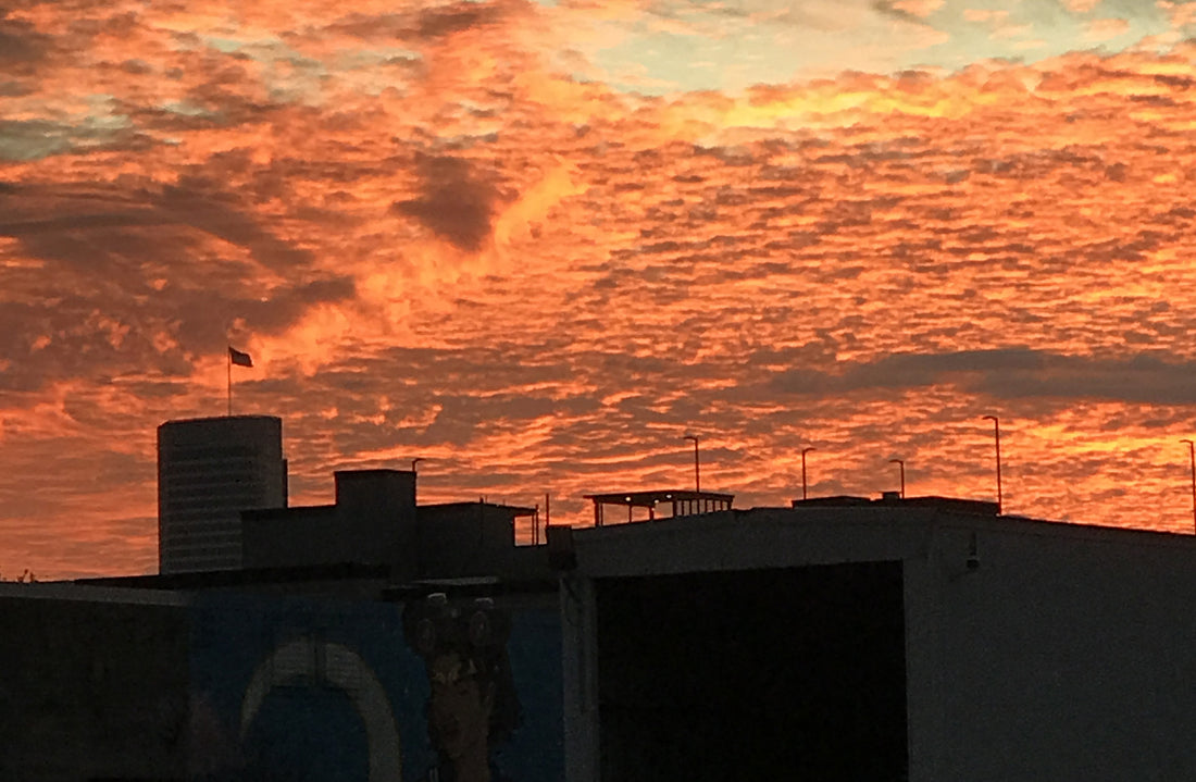 Sundown for the studio