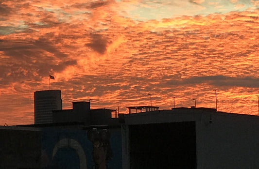 Sundown for the studio