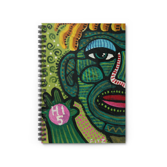 Hi 5 Spiral Notebook - Ruled Line