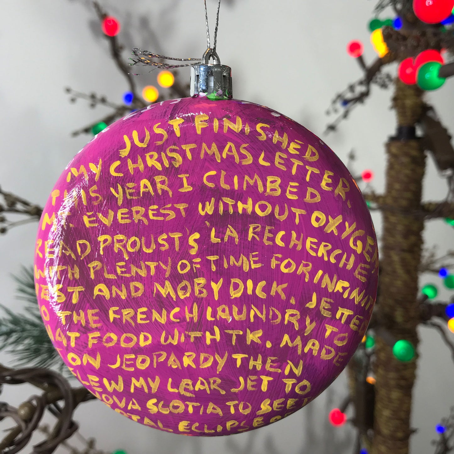 The Christmas Letter ornament