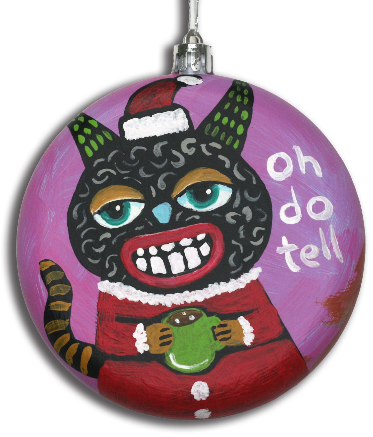 Oh Do Tell Christmas ornament