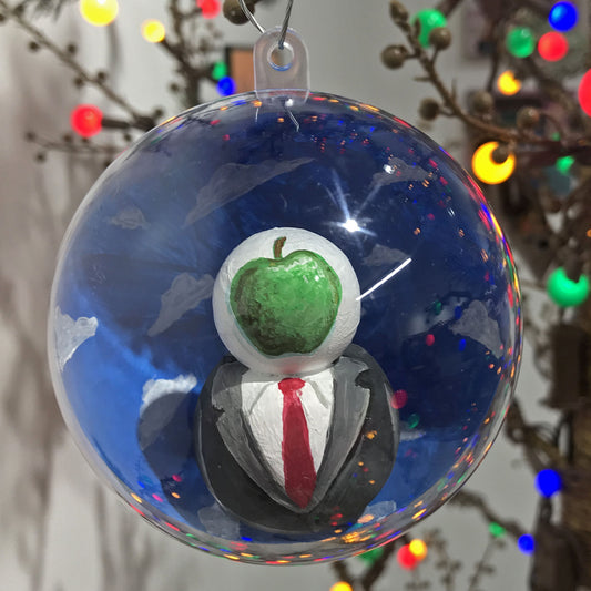 Son of Snowman globe Christmas ornament
